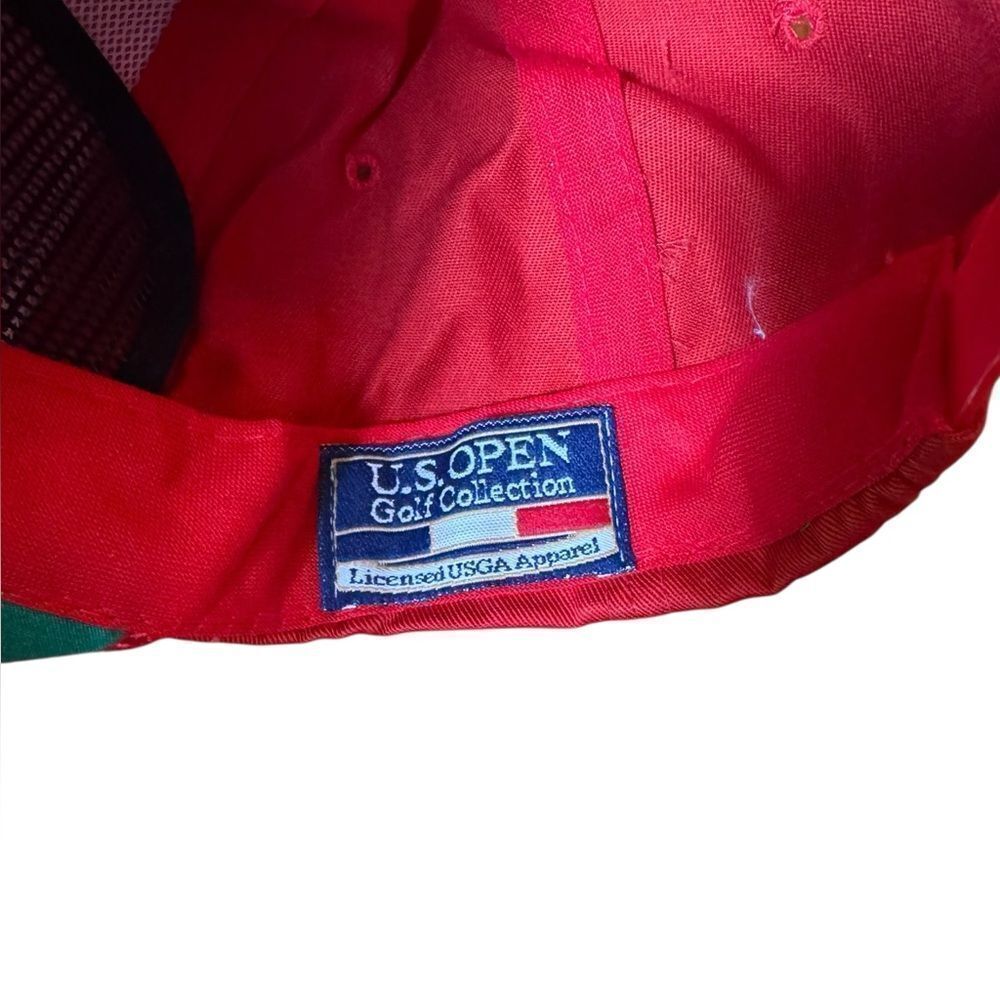 Vintage 1992 US Open Pebble Beach golf hat in red - Picture 6 of 6